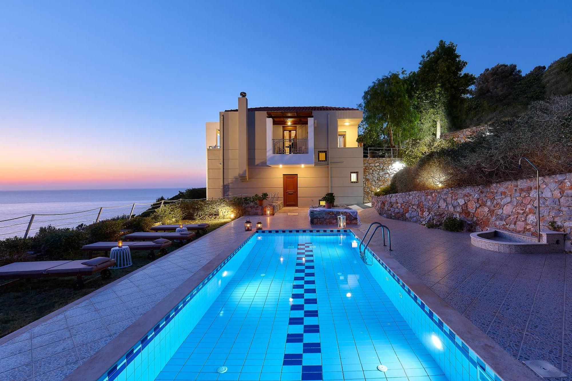 Okeanides Villas Rethymno  Bilik gambar